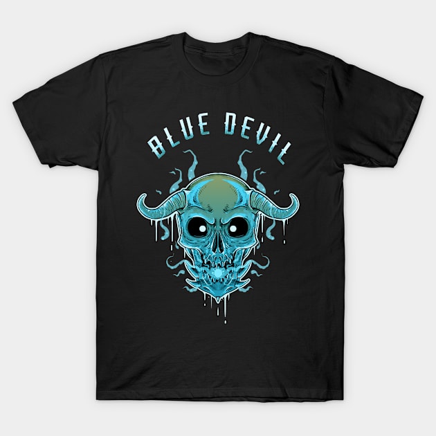 Blue devil T-Shirt by Dayone